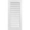 Ekena Millwork Vertical Surface Mount PVC Gable Vent: Non-Functional, w/ 3-1/2"W x 1"P Standard Frame, 20"W x 42"H GVPVE20X4201SN - alternate 1